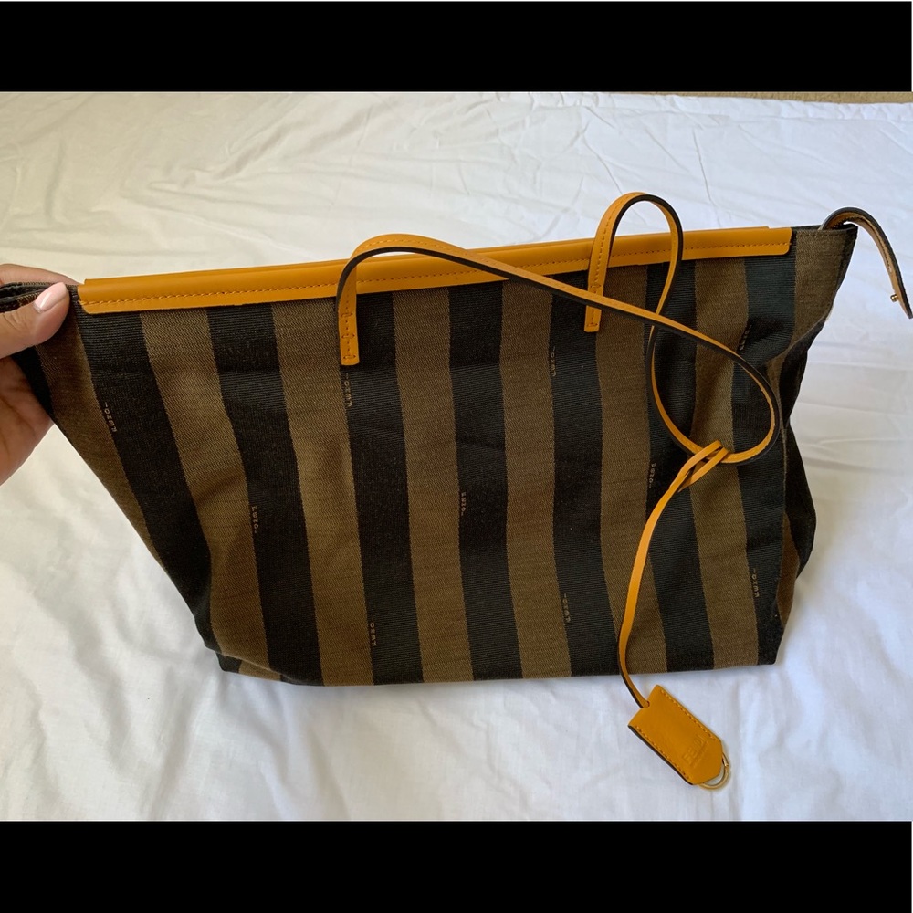 Fendi Medium Original Stripe Tote